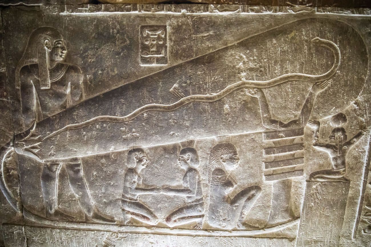 Dendera Temple Vacuum Cell relief