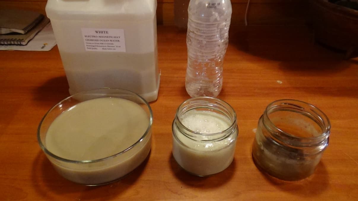 Drying out the White